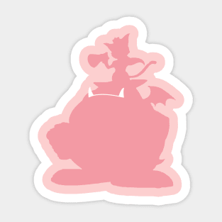 Minimalist Cait Sith, Final Fantasy 7 Sticker